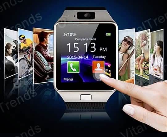 Smart Watch with Camera & Fitness Tracker