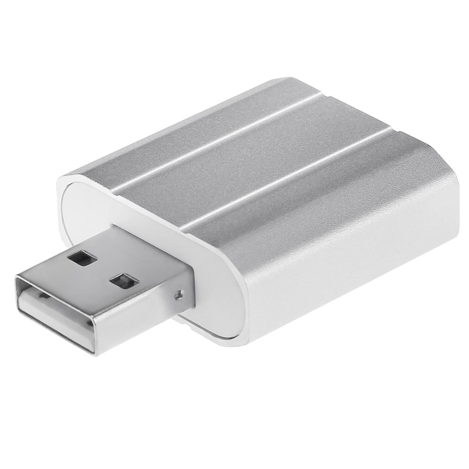 USB Audio Adapter with 3.5mm Jack