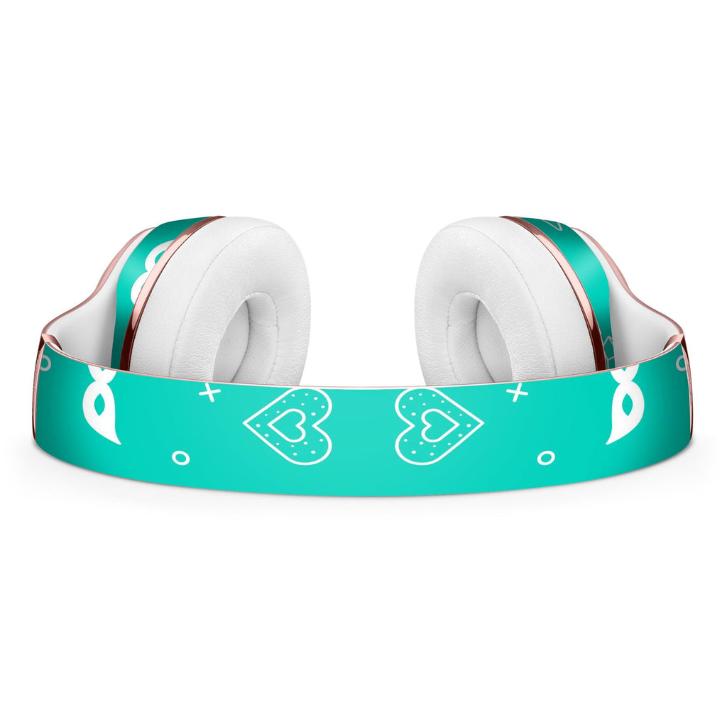 Teal Doodles with Lightning Full-Body Skin Kit for the Beats by Dre