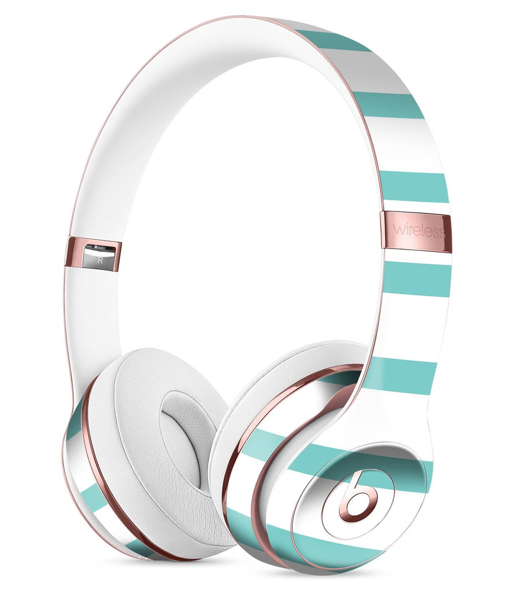 Teal Horizonal Stripes Full-Body Skin Kit for the Beats by Dre Solo 3