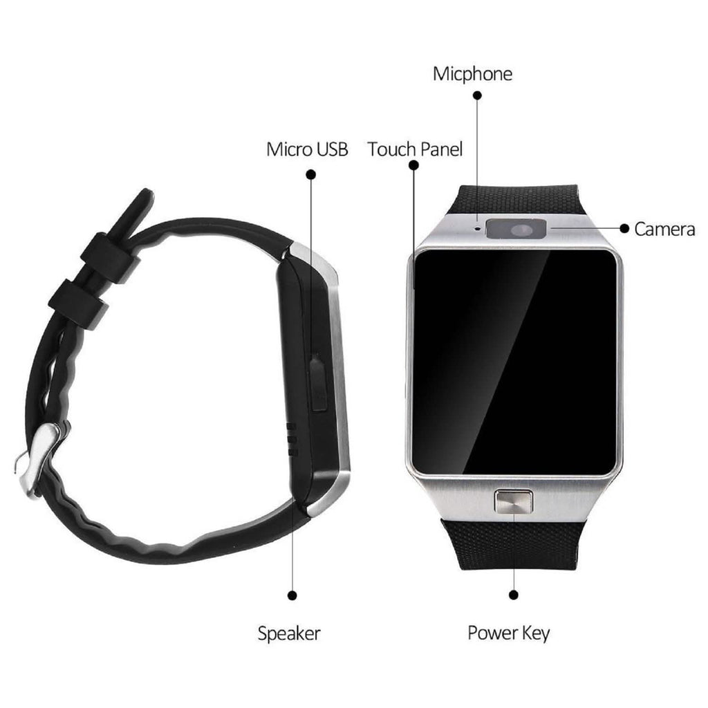 Smart Watch with Camera & Fitness Tracker