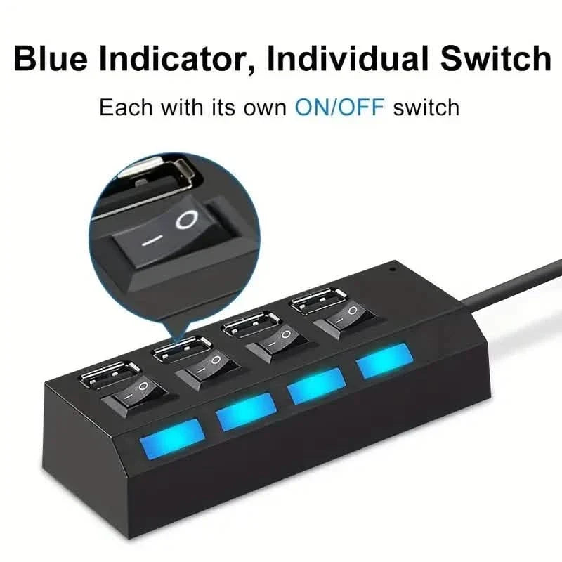 USB 2.0 Hub with Power Switches